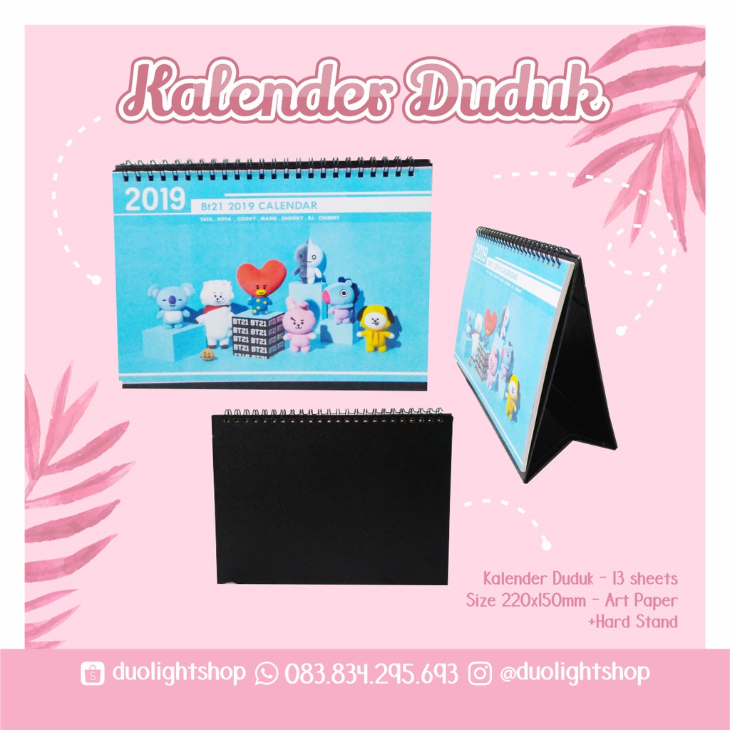 Jual Kalender Duduk Custom Foto Kalender 2023 Kalender Kpop Shopee Indonesia 