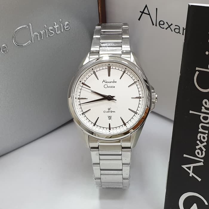 ORIGINAL Jam Tangan Wanita Alexandre Christie AC 8580 / AC8580 Garansi 1 Tahun