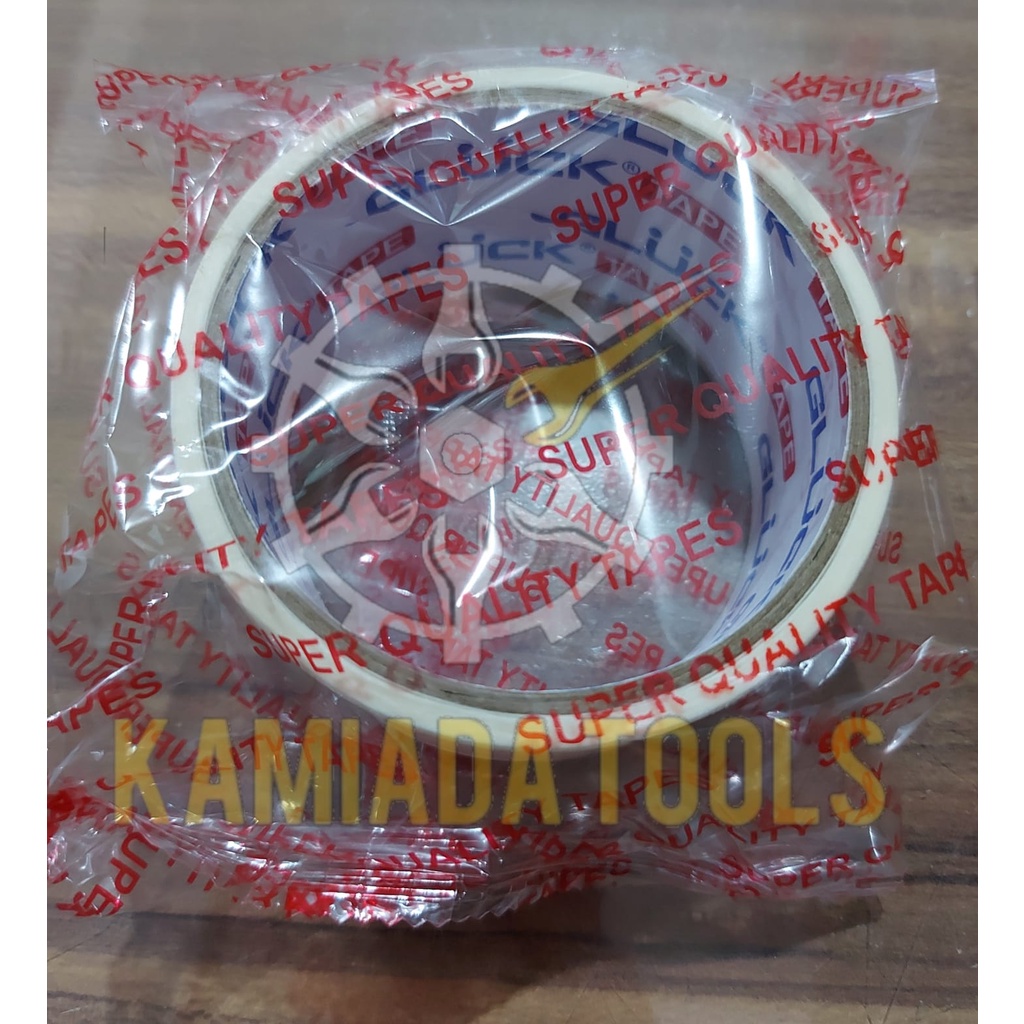 

Isolasi Kertas 2 Inci GLUCK/FUTURA/ Lakban Kertas 2 Inci / Masking Tape 2 Inch