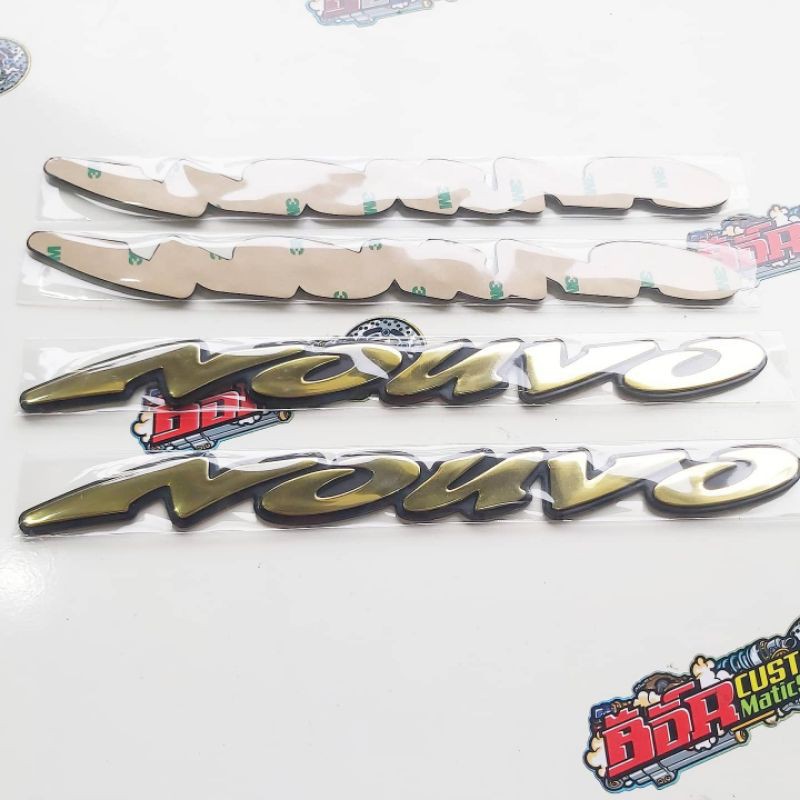 EMBLEM NOUVO LELE GOLD/EMBLEM NOUVO LELE CROME LIMITED EDITION ORIGINAL THAILAND