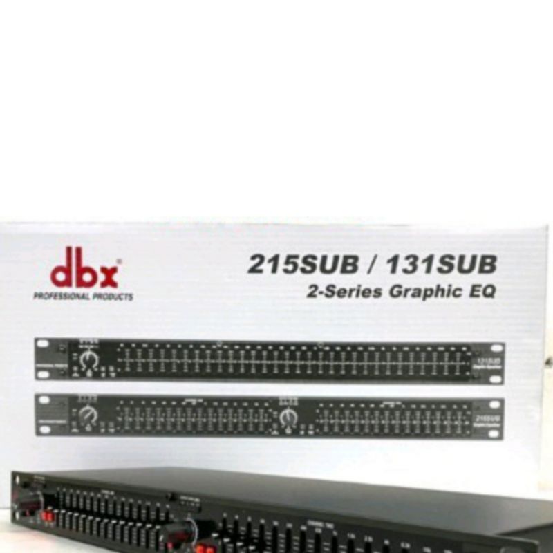 A EQUALIZER DBX215 EQUALIZER DBX 215 SUB