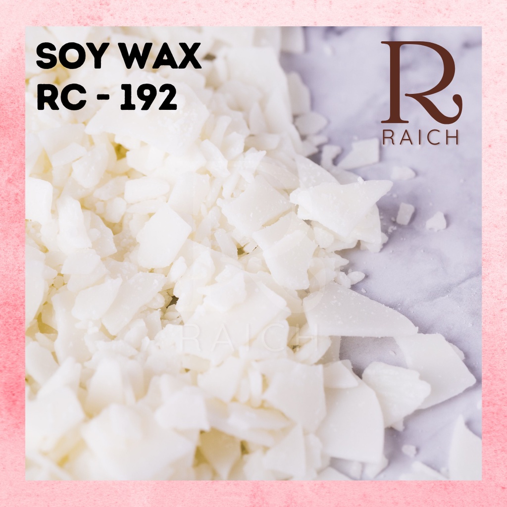 250gr SOY WAX - CONTAINER RC-192 Soy Wax 100% Pure / Natural Scented Candle Bahan Baku Lilin Kedelai Aromaterapi Import Eco Friendly