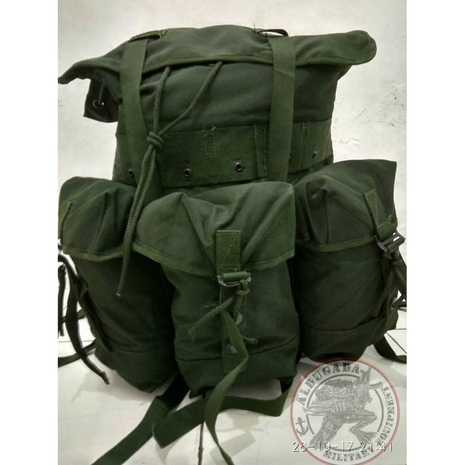 MALANG TACTICAL Ransel Korea Jatah TNI / Army / Perbakin / Tactical / Menwa / Tas Punggung