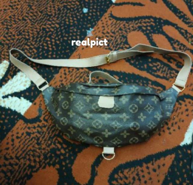 READY Shoulder Bag Tas WAISTBAG Selempang Wanita Vintage Retro ELVIE motif