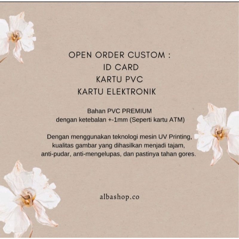 

CETAK KARTU