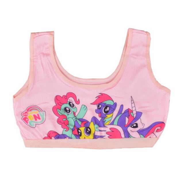 Bra BH Beha Kutang Miniset Anak Perempuan SD SMP Remaja ABG Littlepony Dasar Warna Mini Set Anak SD