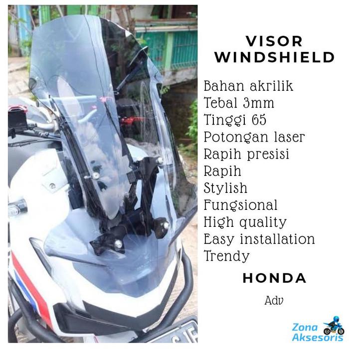 visor adv 150 visor windshield honda adv tinggi 65