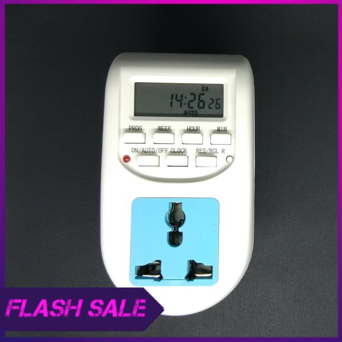 Elektronik Digital Timer Listrik   Stop Kontak Timer Digital