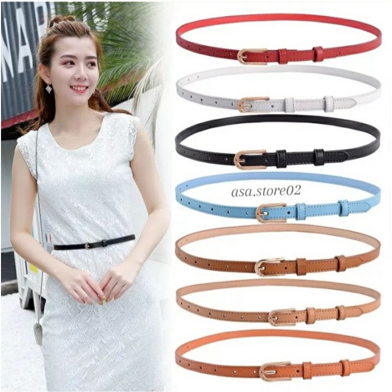 IKAT PINGGANG WANITA KOREA FASHION STYLE BELT DENGAN BUCKLE