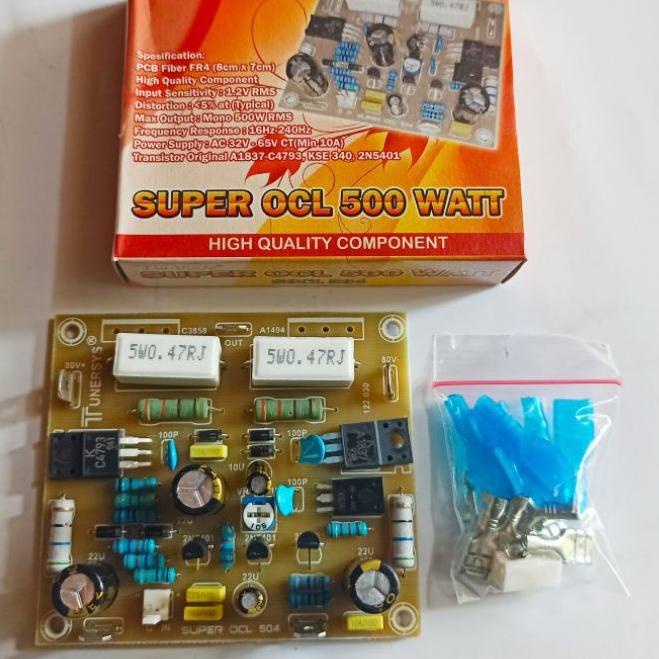 Harga Murah.. Kit Driver Power Super OCL Socl superocl 504 Fiber 500w TUNERSYS