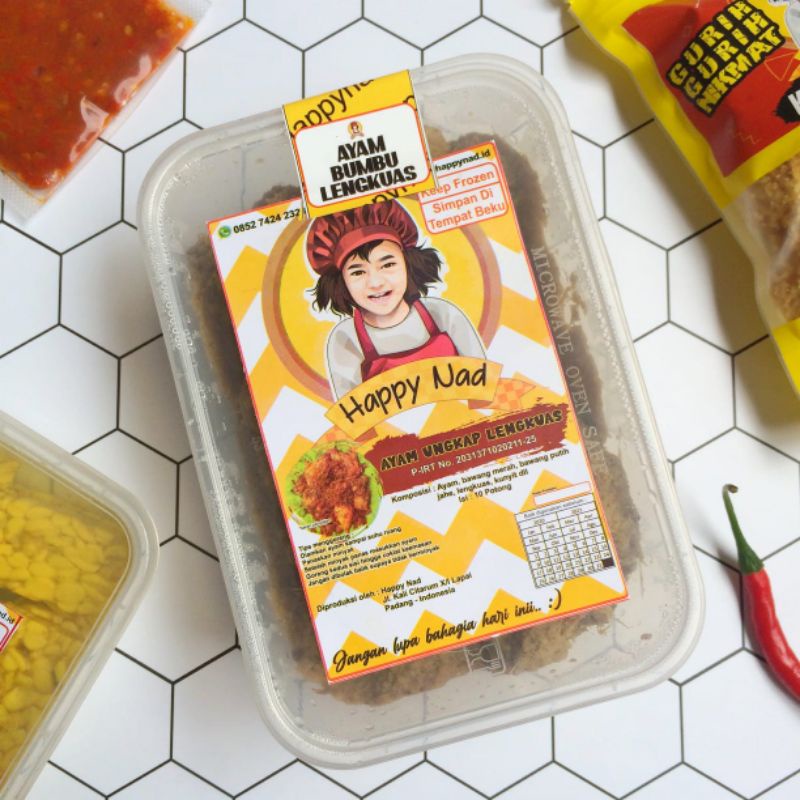 

Ayam Bumbu Lengkuas (frozen) 8 potong