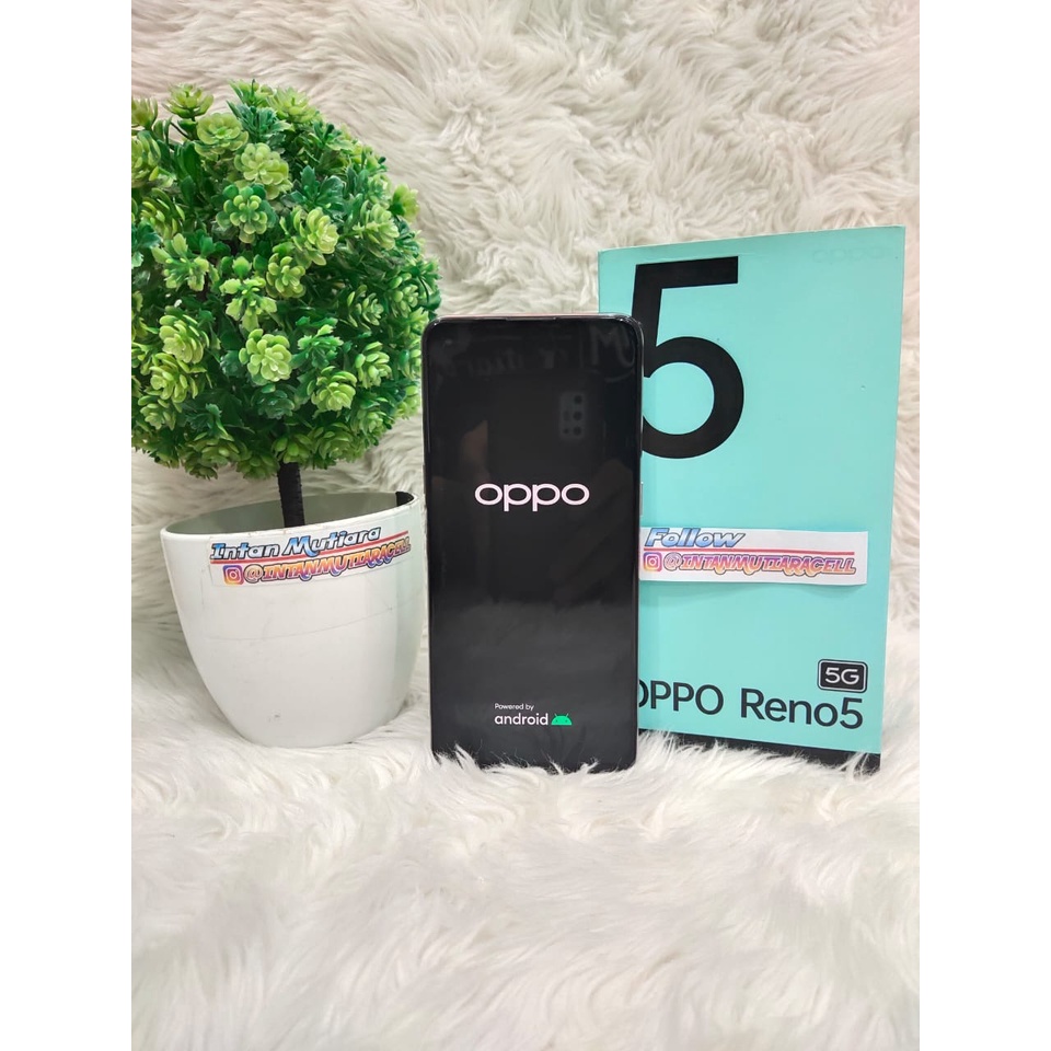 Oppo Reno 5 5G Ram 8 Rom 128GB (Second)