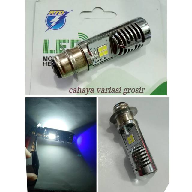 Jual LAMPU DEPAN MOTOR LED HONDA BEAT FI UNIVERSAL MOTOR METIK BEBEK