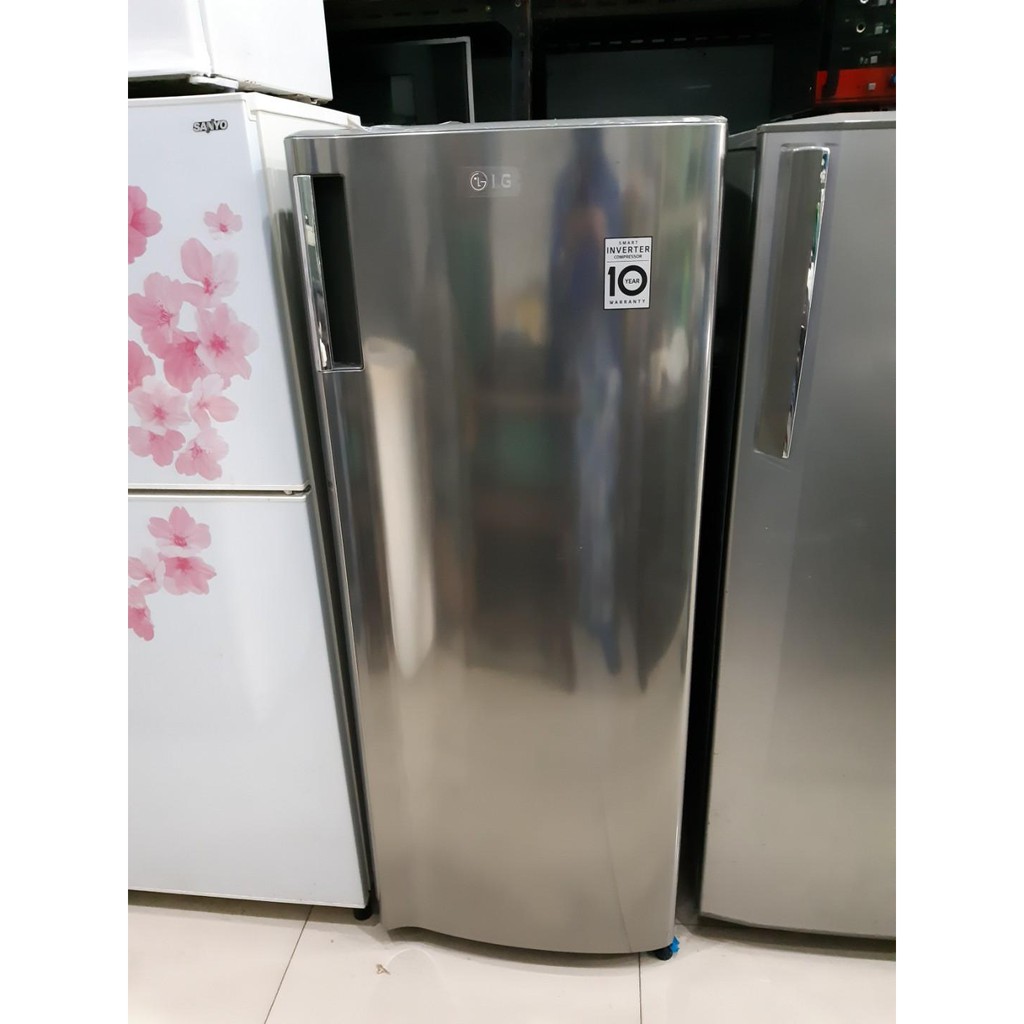 Freezer LG GN INV 304 SL 6 Rak Inverter