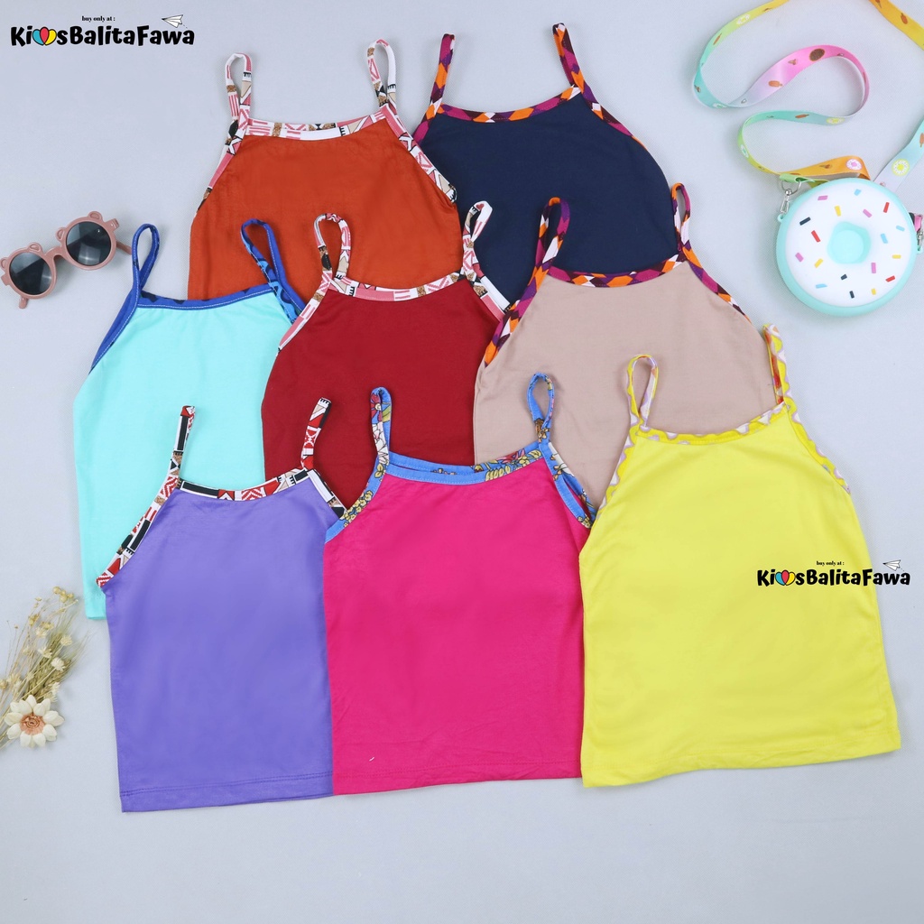 Lova Tanktop uk 1-6 Tahun / Atasan Kensi Balita Cewek Baju Pakaian Anak Perempuan Harian Adem Murah