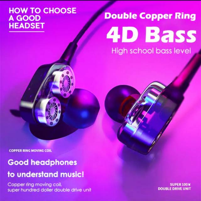 Handfree Doble couper 4d BASS Lejarrr