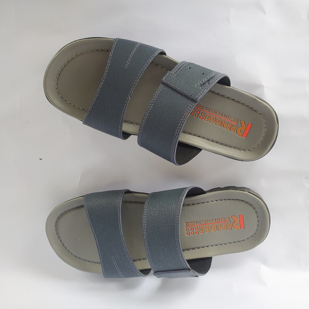 Sandal Kulit Pria Pu Leather 04