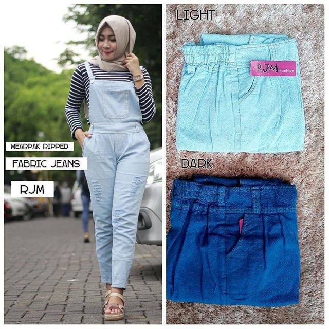 Wearpack Ripped-ripped jeans-pakaian wanita