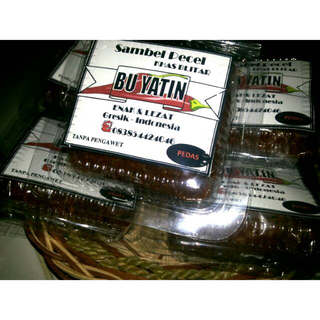 

Sambel Pecel KHAS BLITAR Murah / Kemasan (200gr)