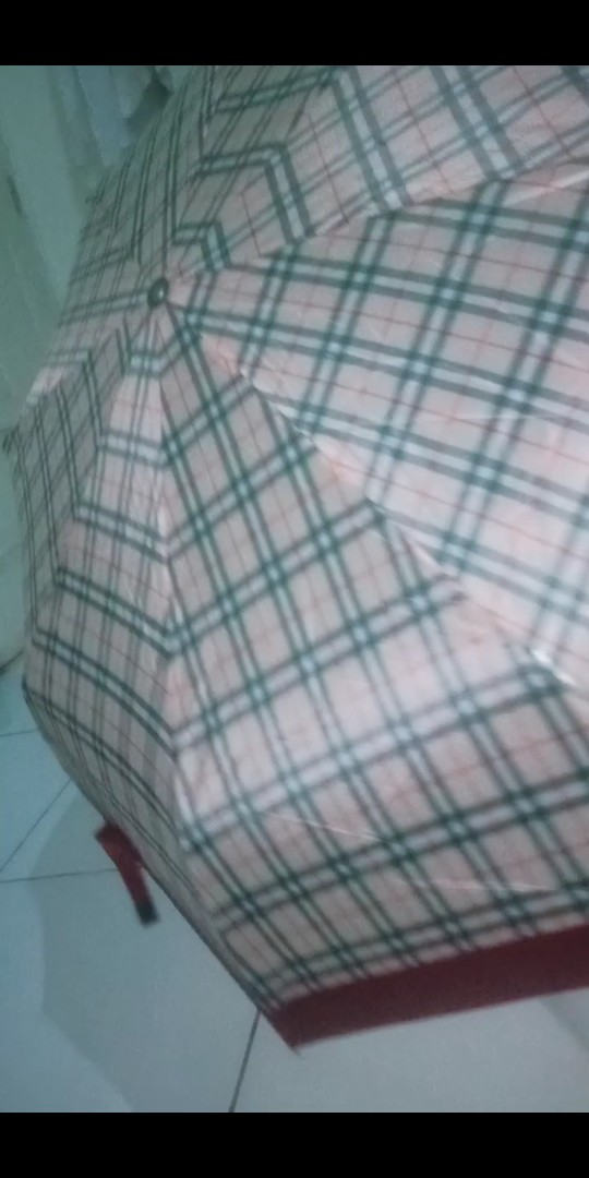 Payung Lipat Murah Motif Kotak (random)