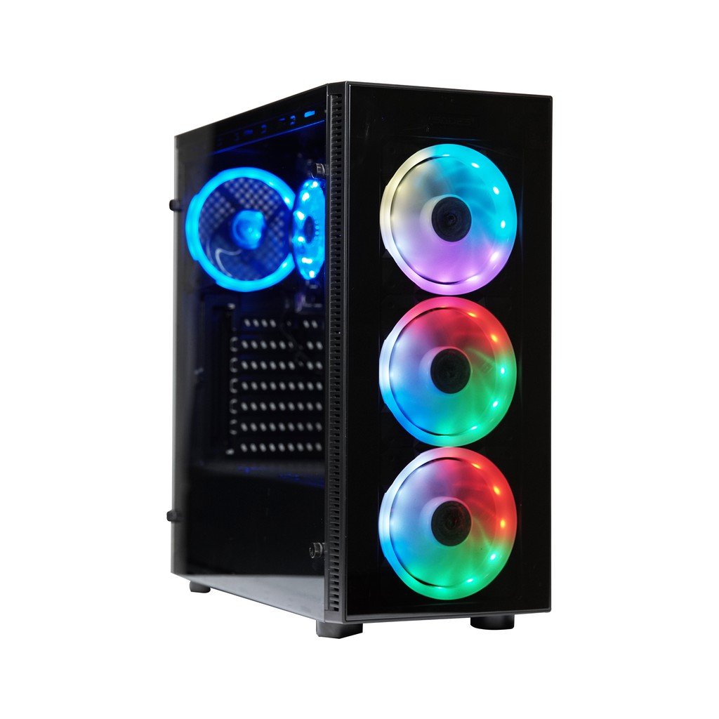 casing gaming SADES Ceberus RGB Fan