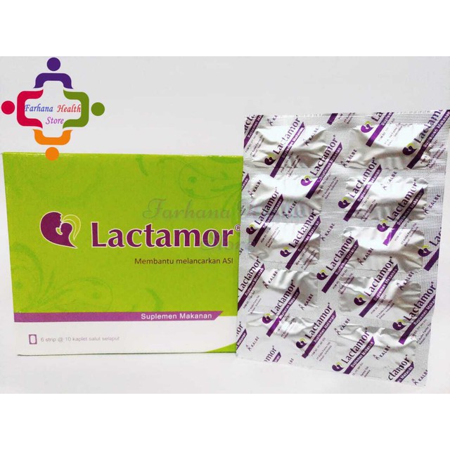 Original Lactamor / Suplemen Melancarkan Asi / Asi Booster