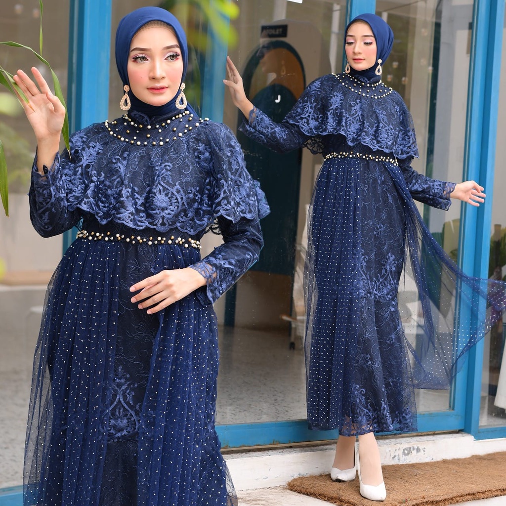 Sierra -GAMIS ARABELLA GAMIS ANDARA GAMIS PESTA GAMIS MODERN GAMIS WANITA GAMIS LEBARAN GAMIS PERNIKAHAN DRESS MEWAH DRESS PESTA DRESS PERNIKAHAN OUT FIT WANITA KEBAYA FASHION MUSLIM