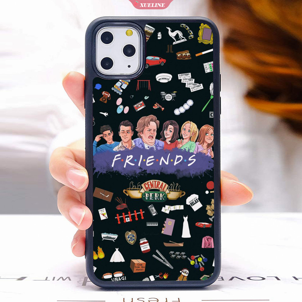 Soft Case Hp Gambar Friends Untuk Iphone 6plus / 6splus / 7plus / 8plus / X / Xs Max / Xr