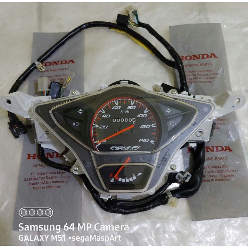 Speedometer Spidometer Assy Vario 110 FI 37200 K46 N01 Original