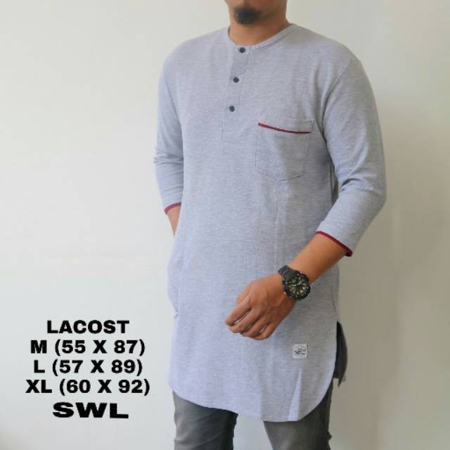 Terbaru Gamis Muslim Sunnah Murah Kurta Pakistan Model Slimfit Pria Remaja Dewasa Simple Polos Ori