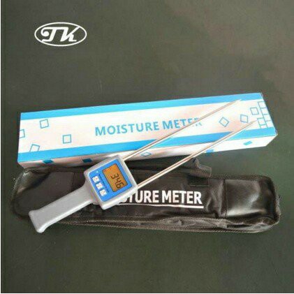 Pengukur kadar biji digital  TK100w sawdust moisture meter serbuk kayu kandungan air grain