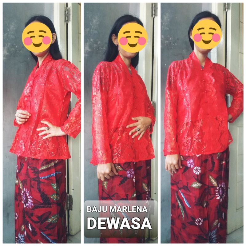 Baju Adat madura dewasa "MARLENA"