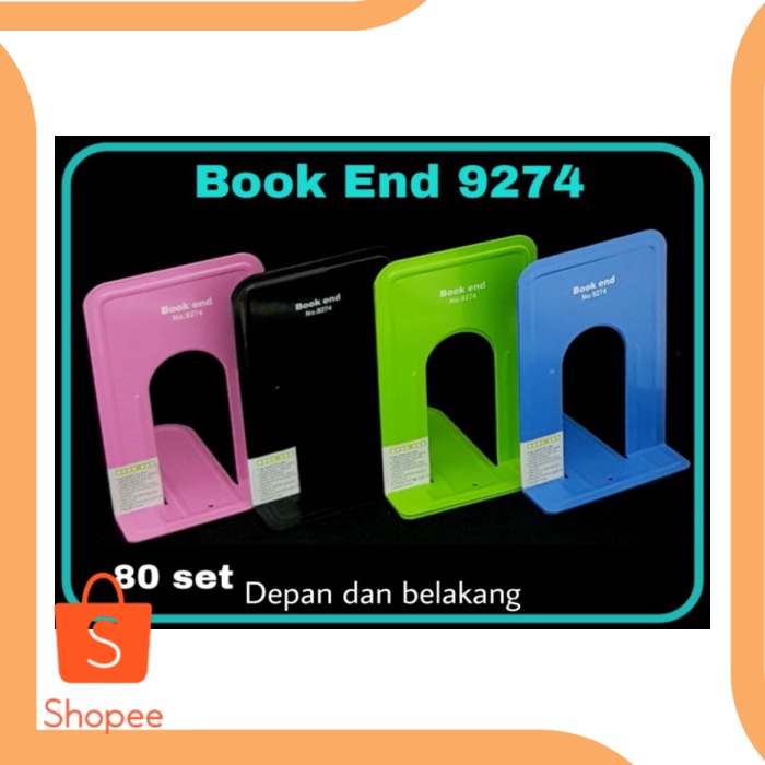 

SOS Book End MICROTOP BE-9274 Pembatas Buku Besi Pembatas Buku -
