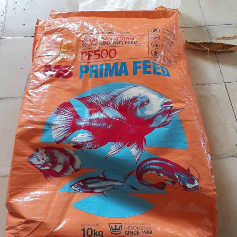 pf500 pakan ikan hias nila gurame  lele 500 gram