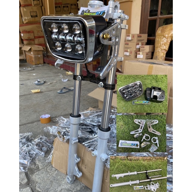 paket set shock shockbeker shock sekok depan Rx King new set daymaker oval set dudukan Kupingan bpro