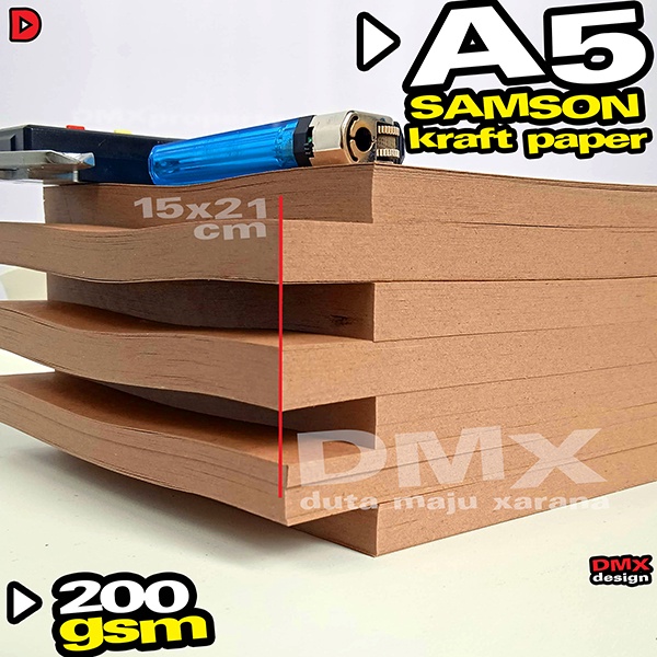 

Kertas Samson Kraft A5 Tebal 200 gsm