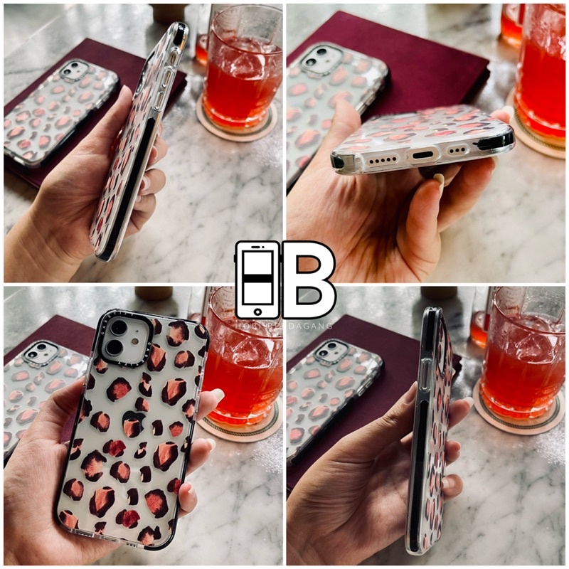 Casetify LEOPARD PINK Case iPhone 7 7+ 8 8+ X XR XS MAX 11 PRO MAX