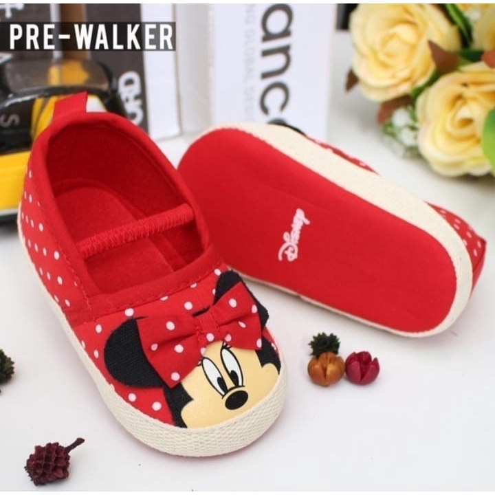 LIU12 Sepatu Bayi Anak anti slip/Baby Prewalker Shoes Belajar Jalan Bayi Pergi Jalan Fashion Casual