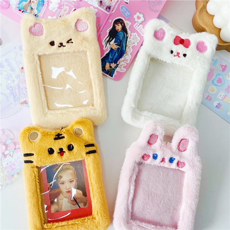 (Ready) Card Holder Photocard Boneka Bulu / Frame PC