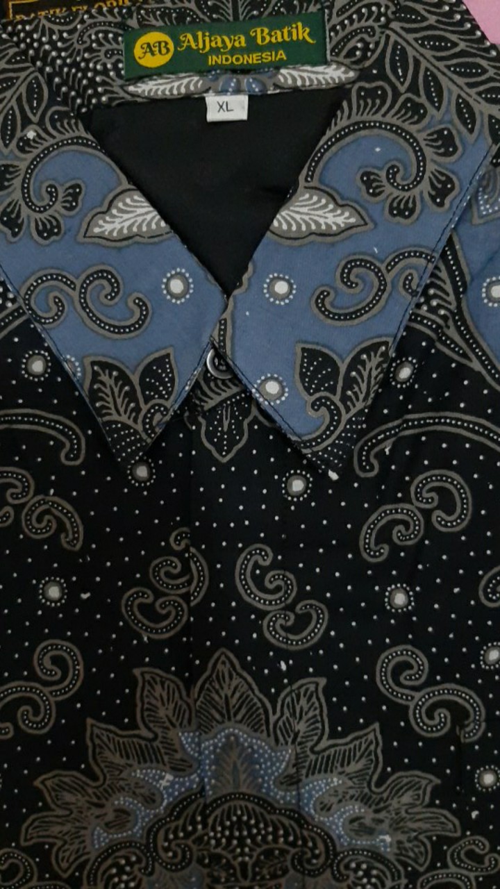 Kameswara Pendek Kemeja Batik Pria Full Furing Bahan Katun Primisima