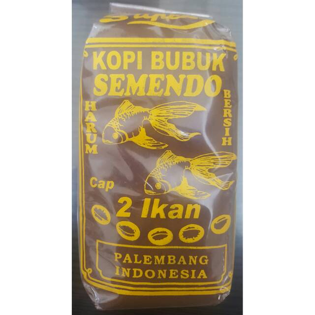 

Kopi Semendo khas Palembang cap 2 Ikan