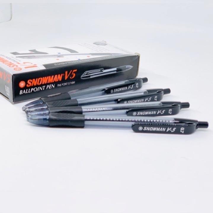 

Update! 1pack Pulpen Snowman V5 0.7mm Ballpoint Pen 한