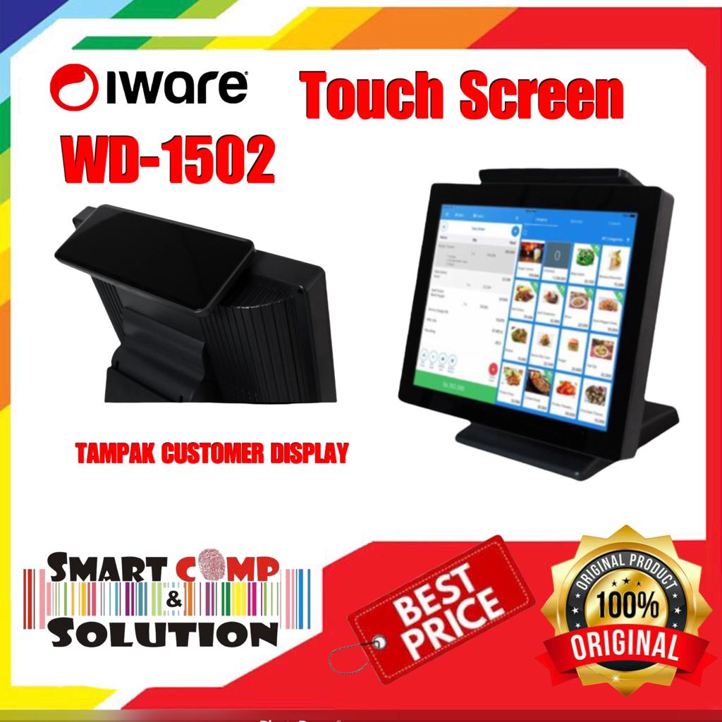 MESIN KASIR ALL IN ONE TOUCHSCREEN POS SYSTEM WD-1502 | WD1502 - ORIGI