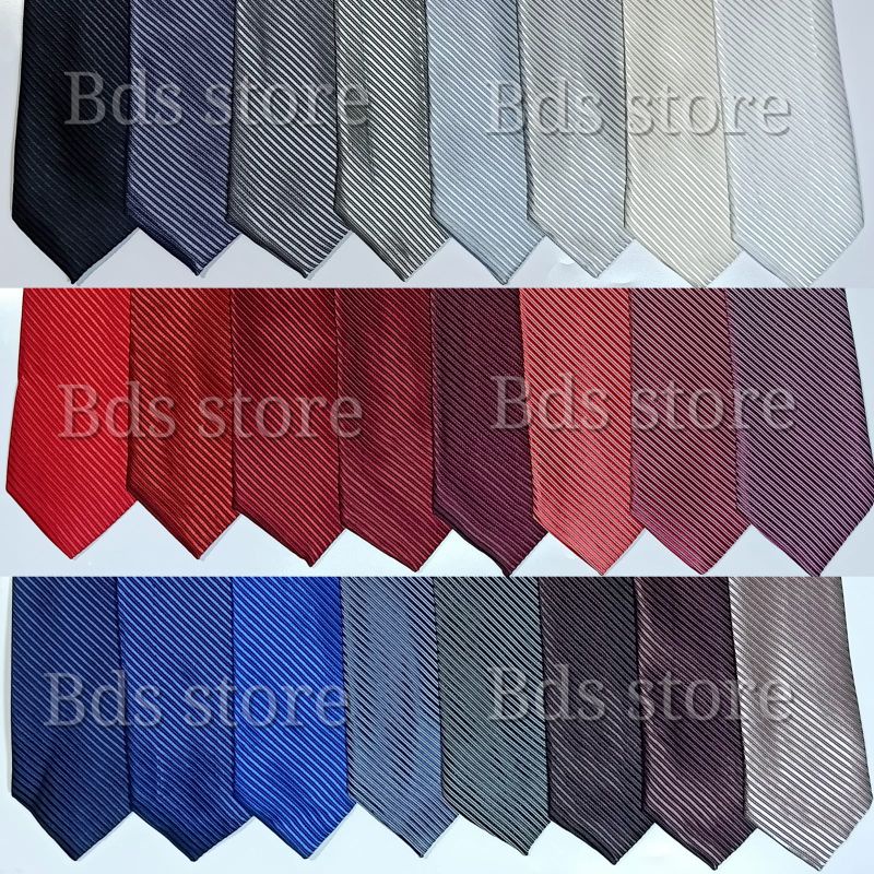 Dasi Pria Motif Salur Ukuran 3 inchi banyak warna