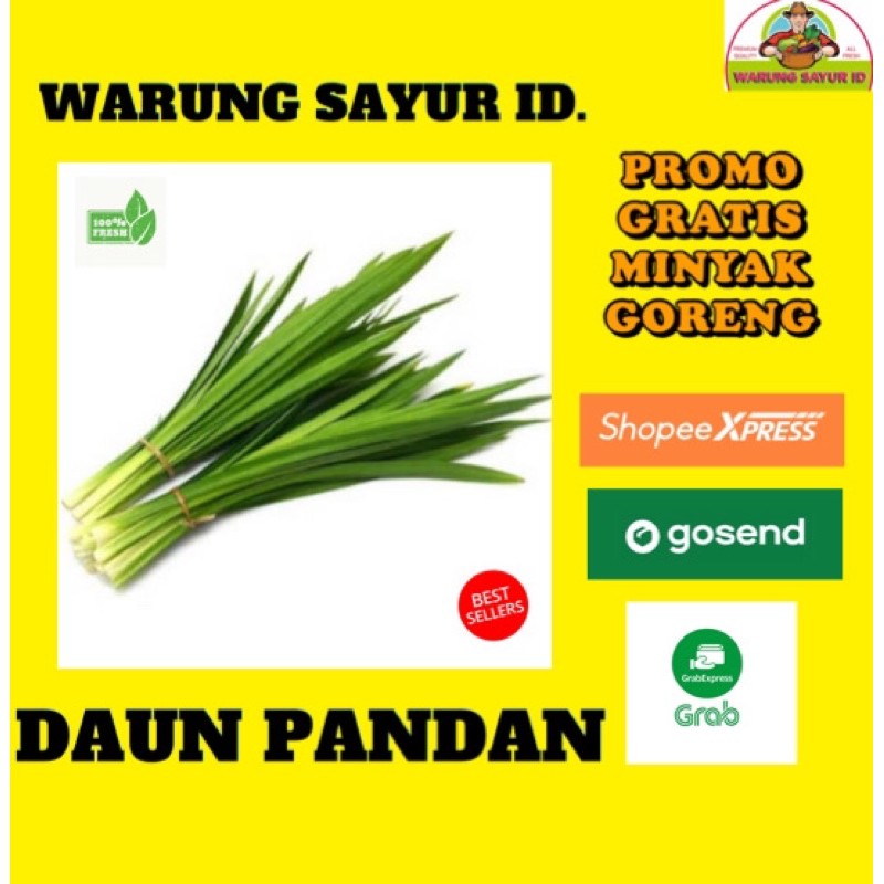 

Daun pandan super fresh