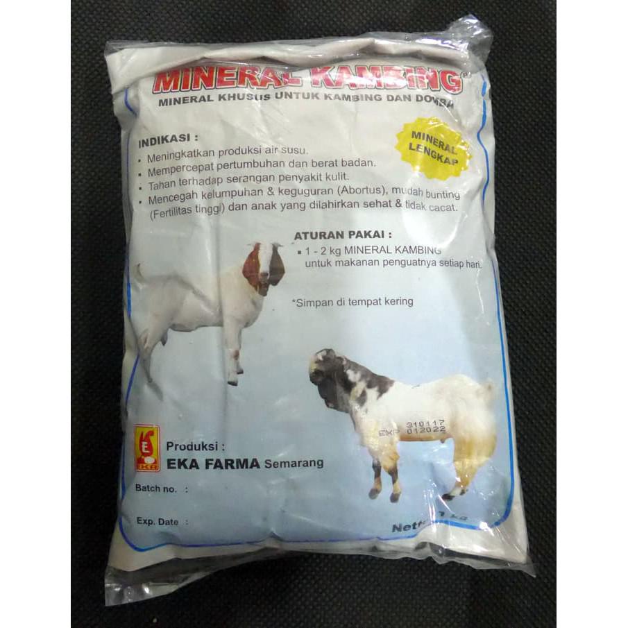 

Minerals Eka Farma Mineral Kambing 1kg