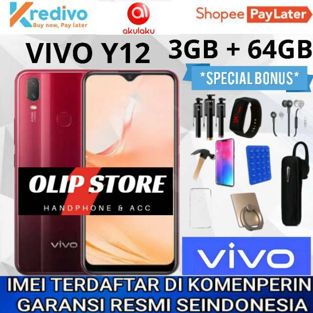 VIVO Y2i 3/64 3/32 RAM 3GB ROM 32GB GARANSI RESMI | Shopee