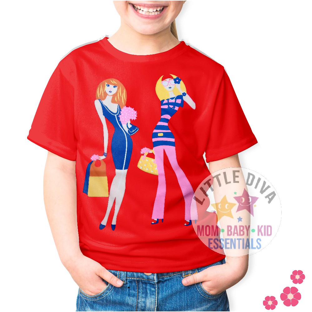 KAOS Anak Perempuan 2 tahun CEWEK Size 2 t TEE GIRL Kaos Anak Cewe Murah