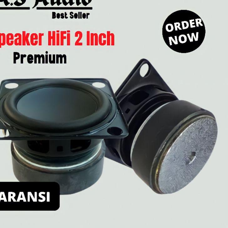 LANGSUNG KIRIM.. Speaker spiker speker 2 inch new asoka full range bass woofer hifi 12 watt 12w 8 oh