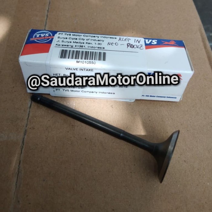 Klep IN EX TVS Neo 110 - TVS Rockz 125